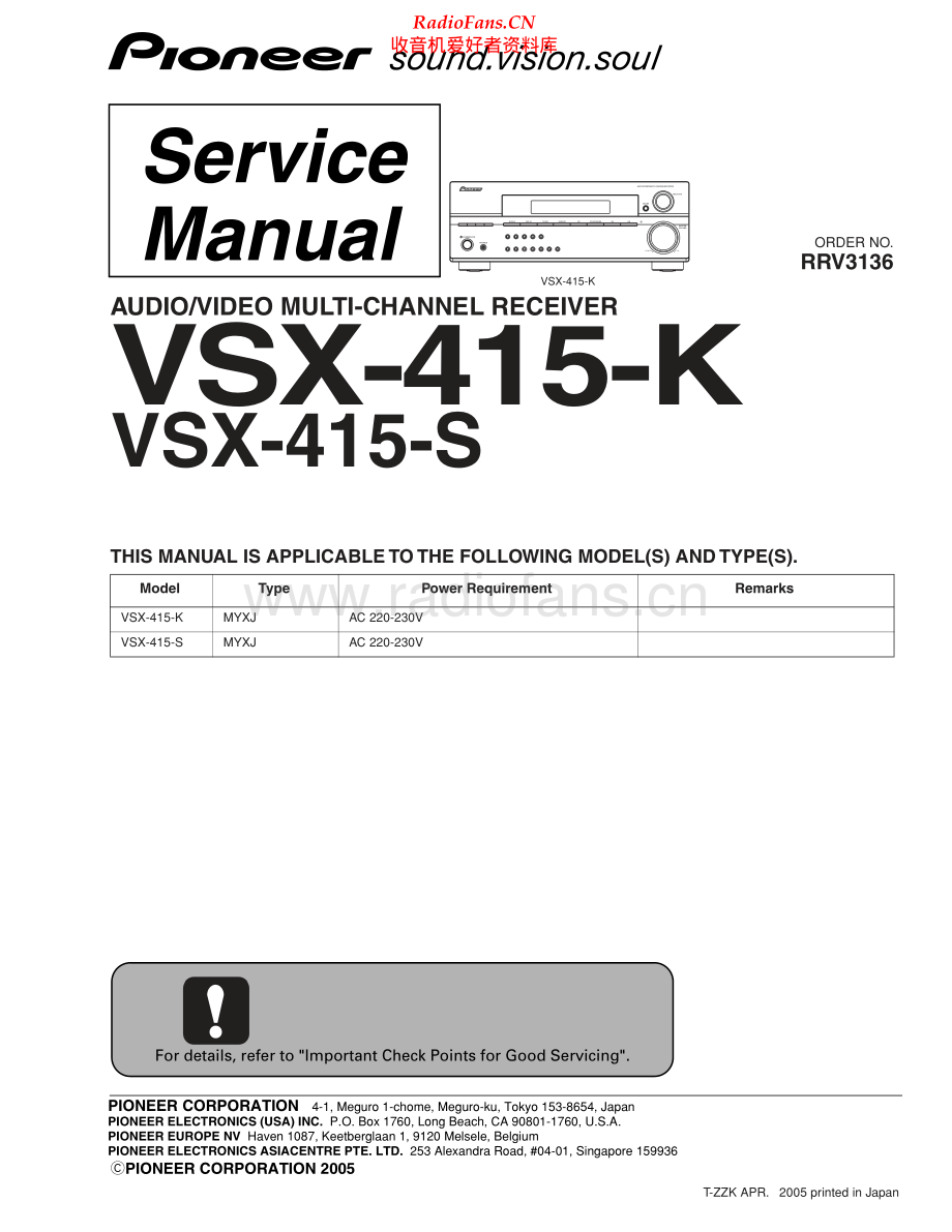 Pioneer-VSX415K-avr-sm 维修电路原理图.pdf_第1页