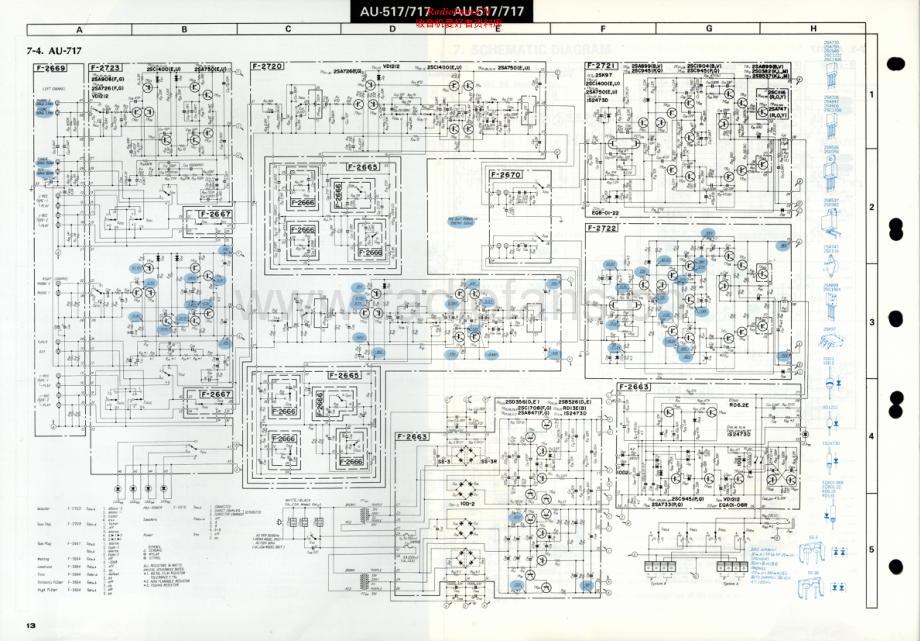 Sansui-AU717-int-sch 维修电路原理图.pdf_第1页