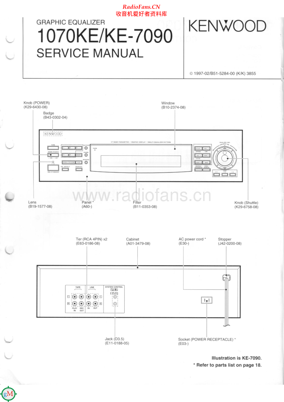 Kenwood-KE7090-eq-sm 维修电路原理图.pdf_第1页