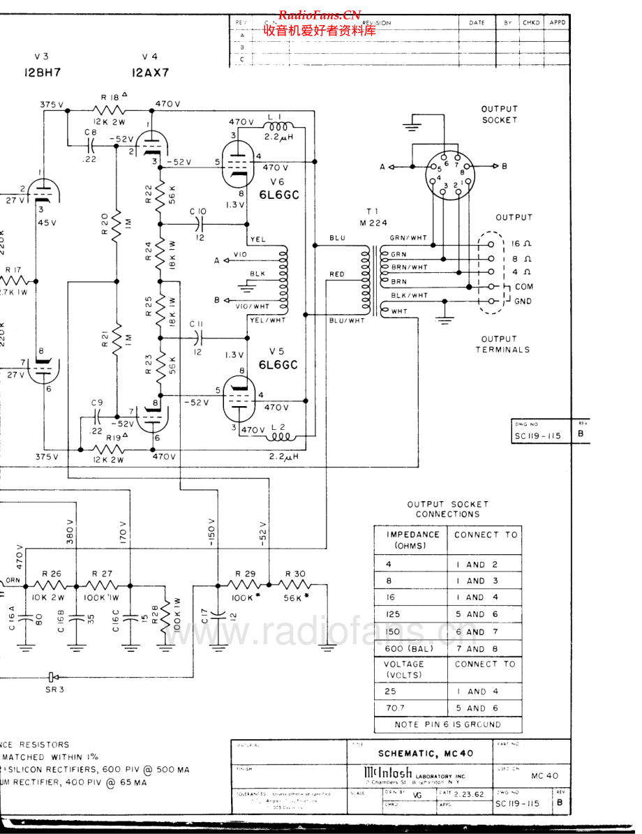 McIntosh-MC40-pwr-sch1 维修电路原理图.pdf_第2页