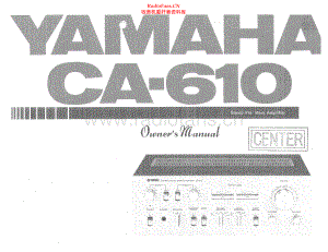 Yamaha-CA610-int-sch(1) 维修电路原理图.pdf