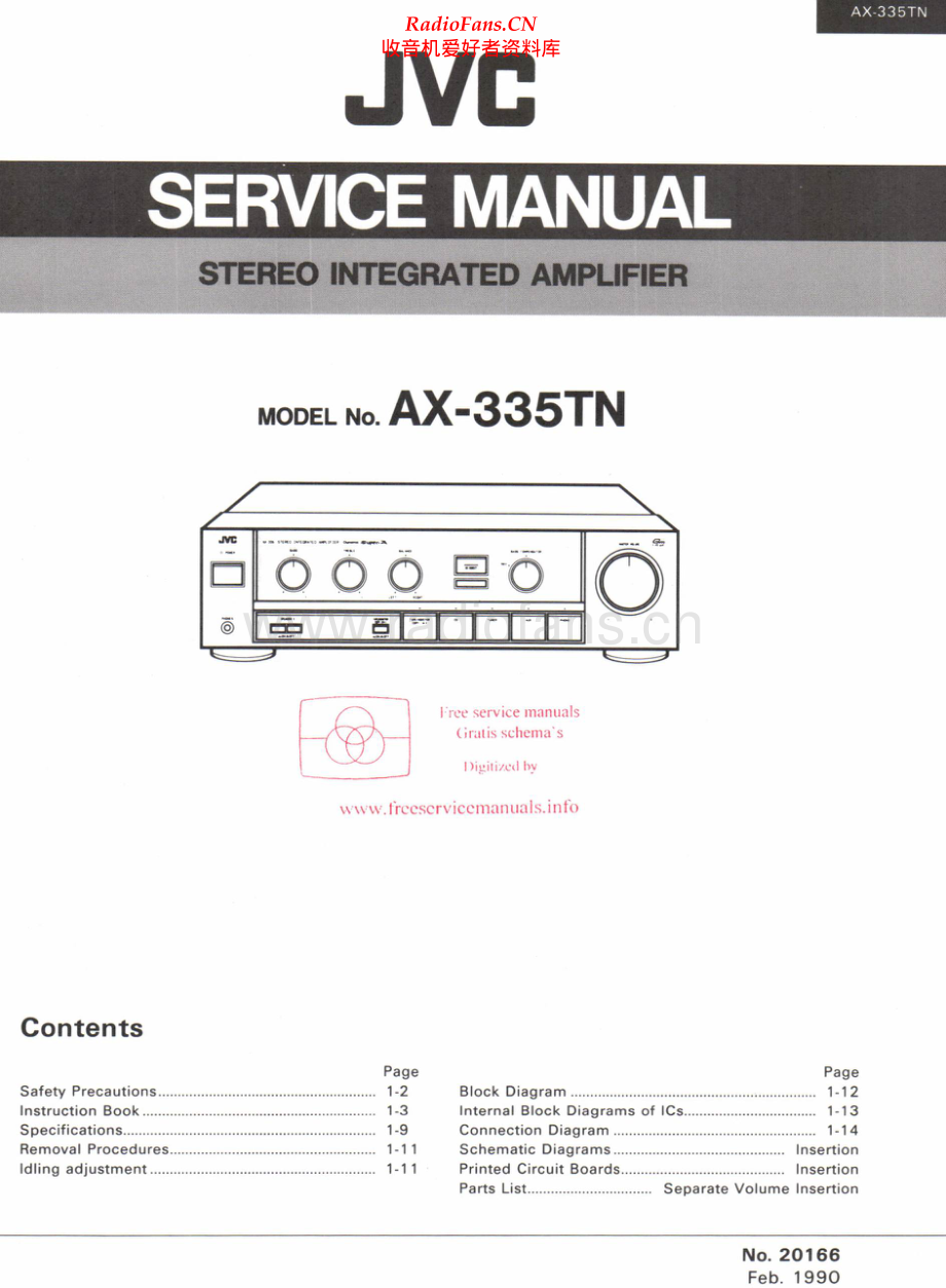 JVC-AX335TN-int-sm 维修电路原理图.pdf_第1页