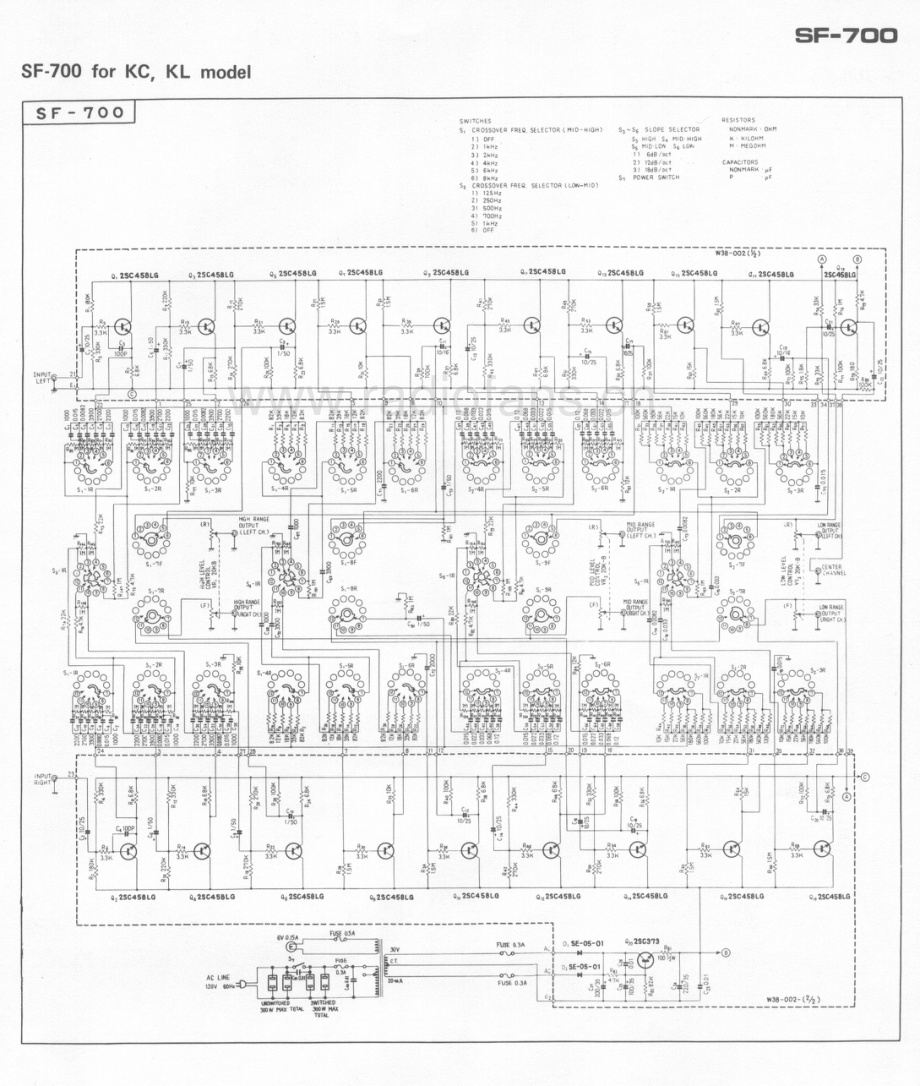 Pioneer-SF700-xo-sch 维修电路原理图.pdf_第3页