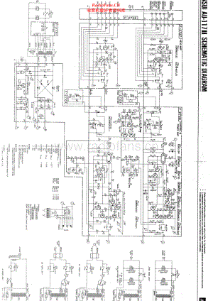 Sansui-AU117II-int-sch 维修电路原理图.pdf