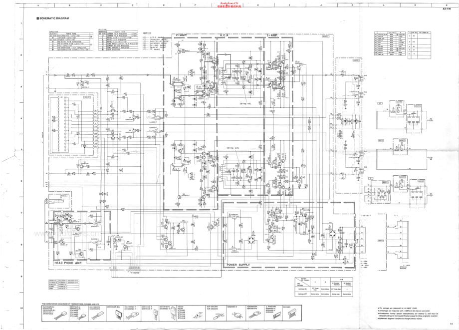 Yamaha-AX730-int-sm(1) 维修电路原理图.pdf_第2页