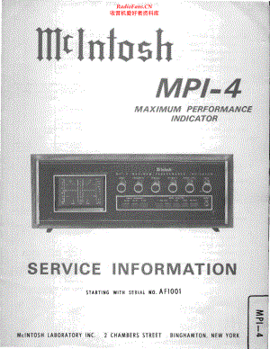 McIntosh-MPI4-mpi-sm 维修电路原理图.pdf