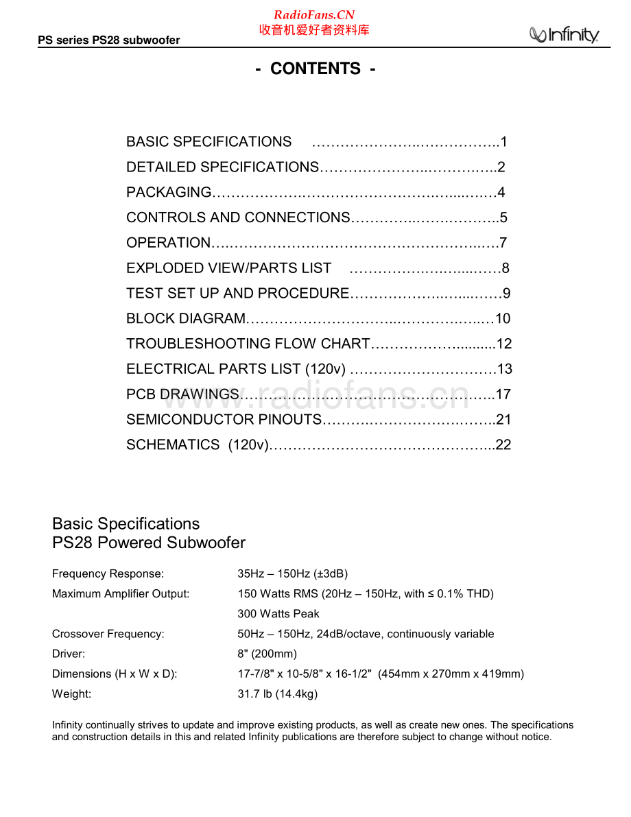 Infinity-PS28-sub-sm 维修电路原理图.pdf_第2页