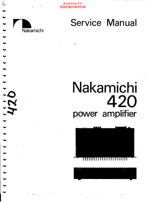 Nakamichi-420-pwr-sm 维修电路原理图.pdf