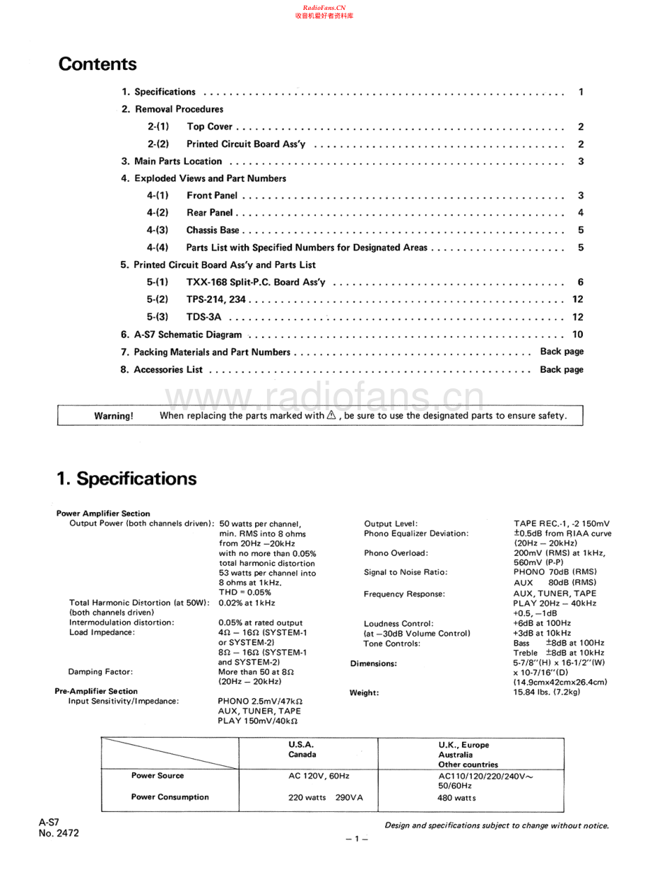 JVC-AS7-int-sm 维修电路原理图.pdf_第2页