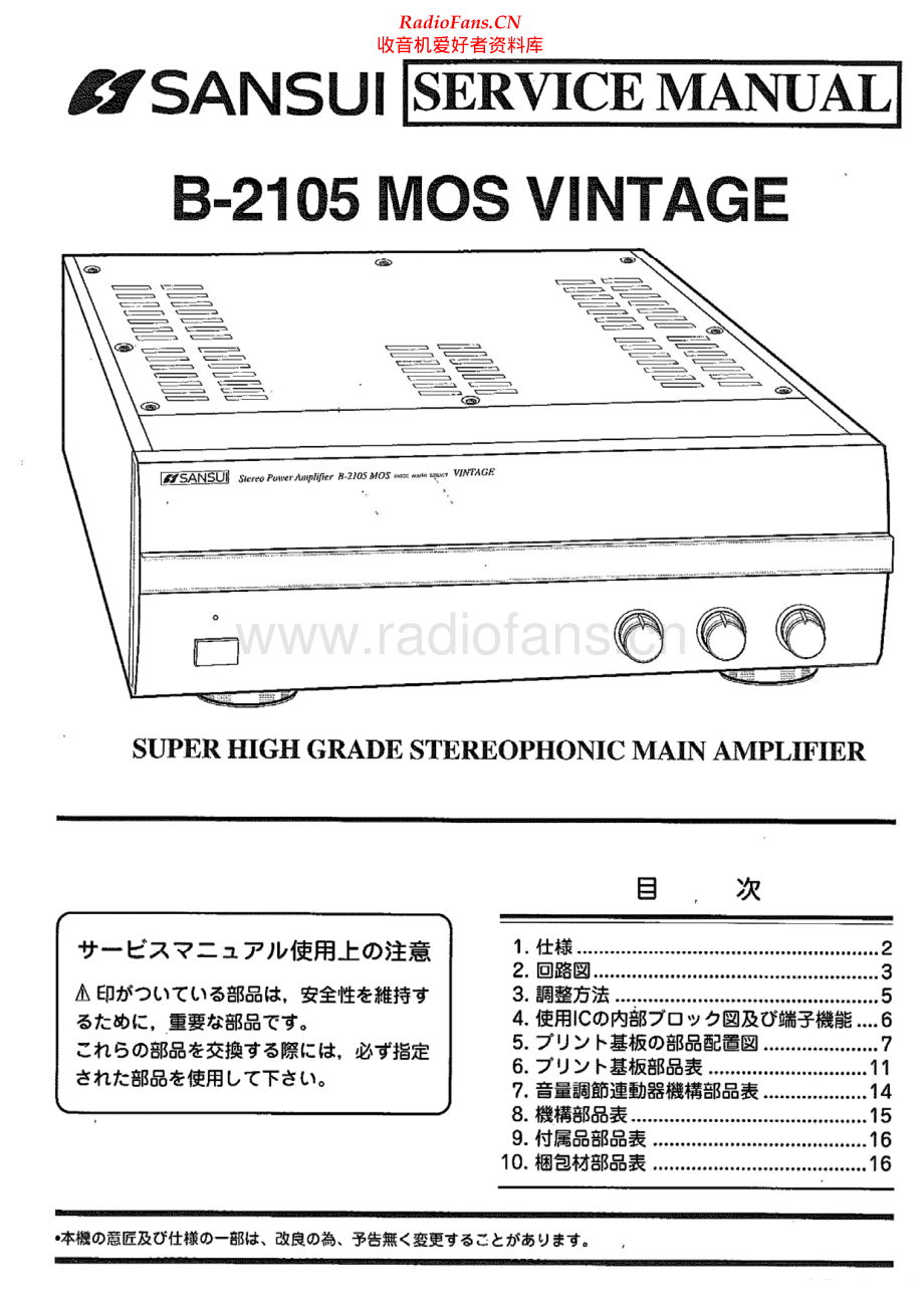 Sansui-B2105MOS-pwr-sm 维修电路原理图.pdf_第1页