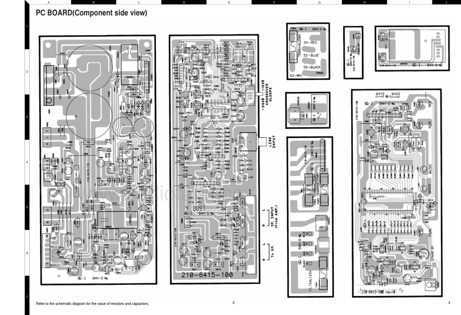 Kenwood-SW501-spk-sm 维修电路原理图.pdf_第3页