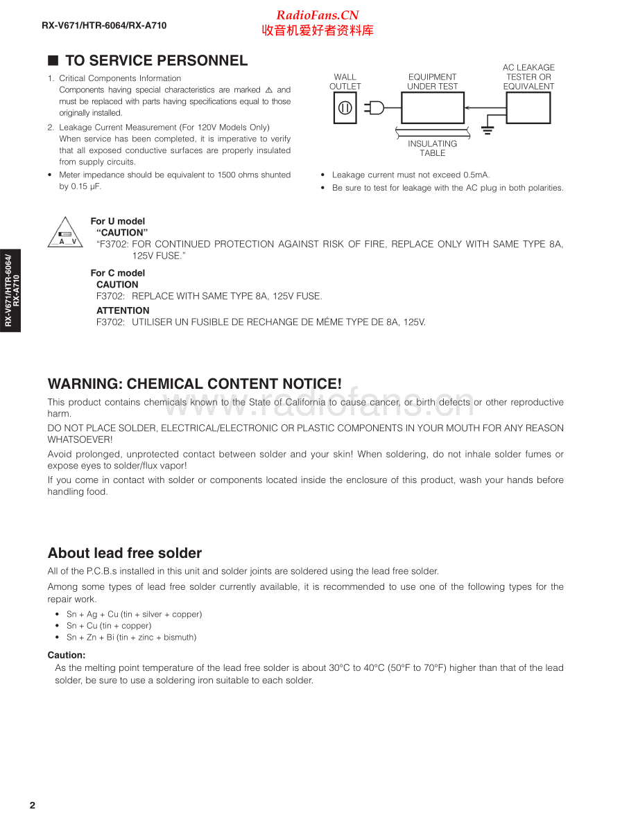 Yamaha-RXA710-avr-sm(1) 维修电路原理图.pdf_第2页