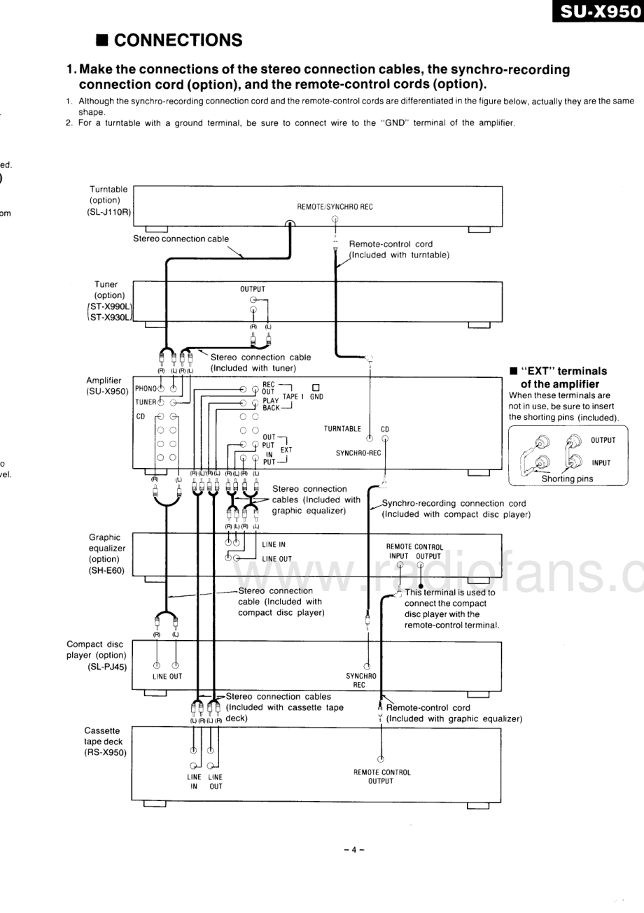 Technics-SUX950-int-sm 维修电路原理图.pdf_第3页