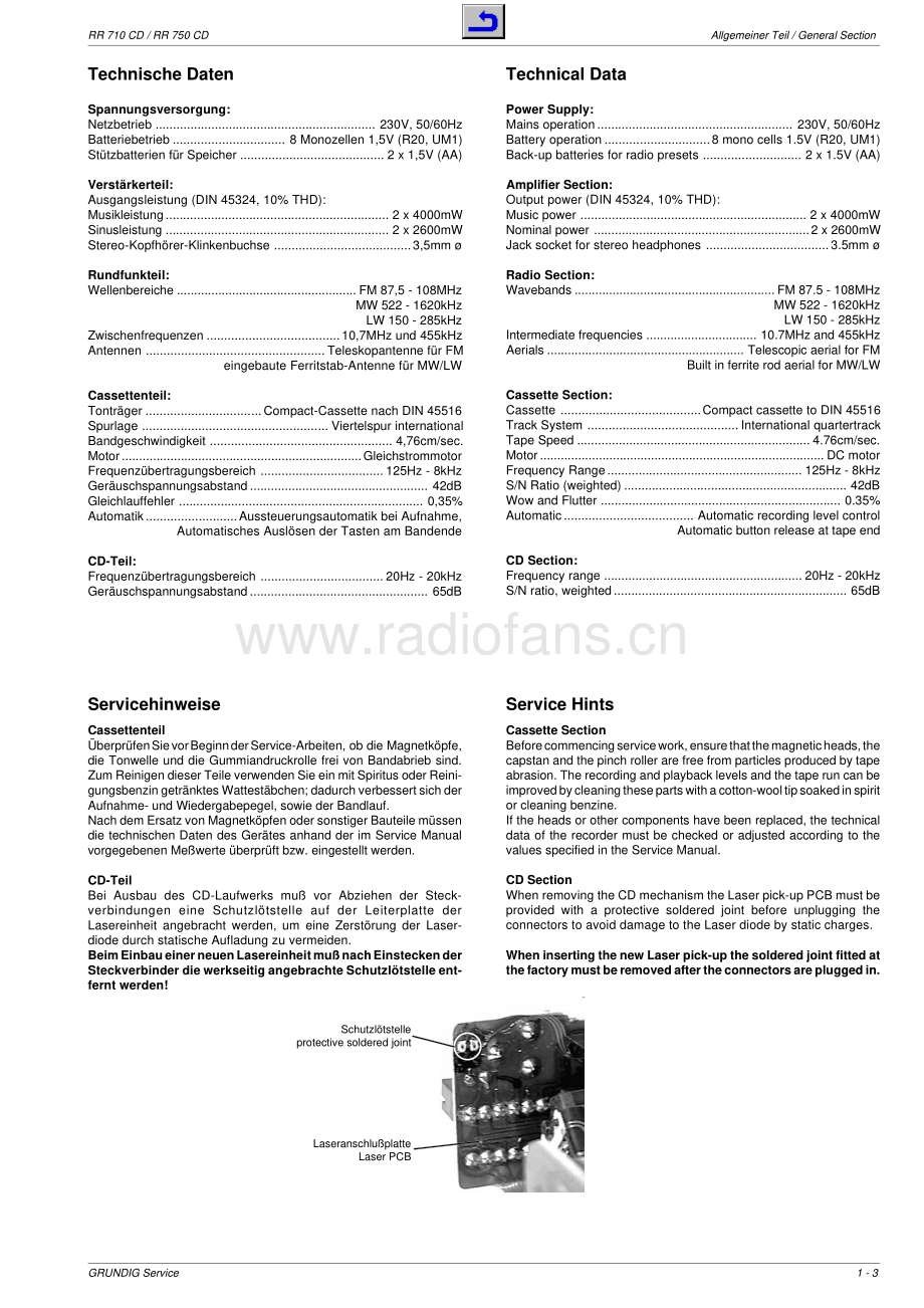 Grundig-RR710CD-tr-sm维修电路原理图.pdf_第3页