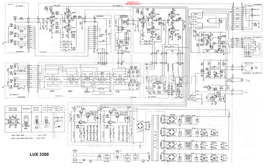 Luxman-3300-pre-sch 维修电路原理图.pdf_第1页