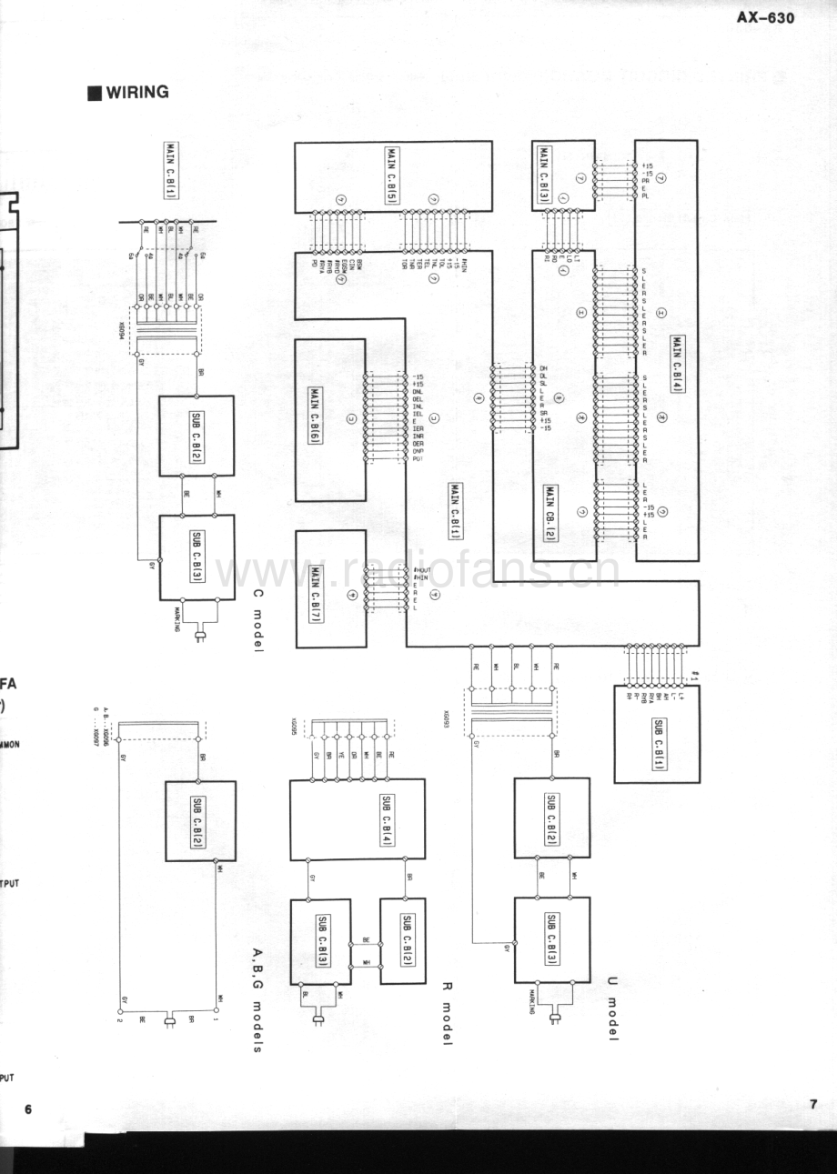 Yamaha-AX630-int-sm(1) 维修电路原理图.pdf_第3页