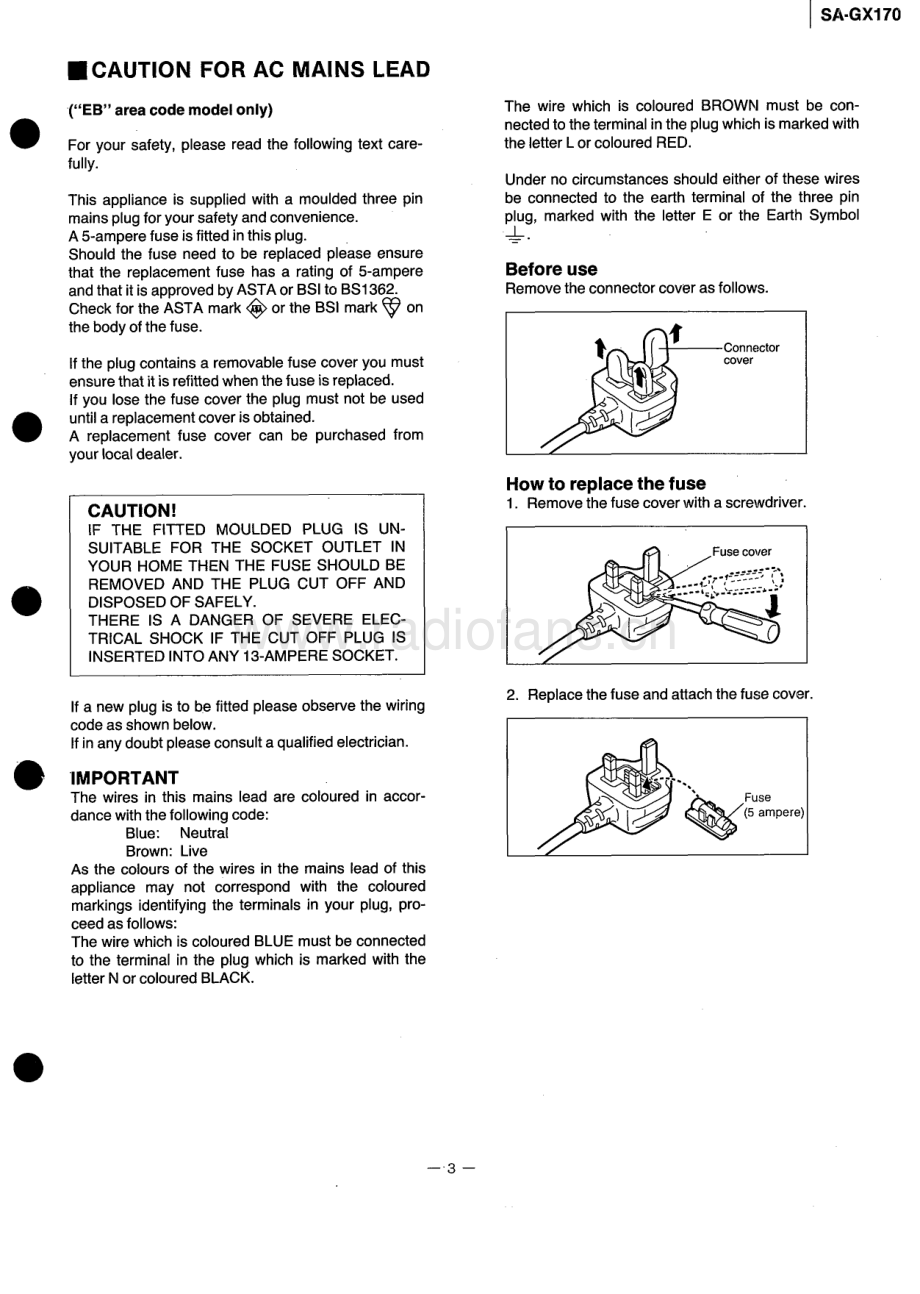 Technics-SAGX170-avr-sm1 维修电路原理图.pdf_第3页