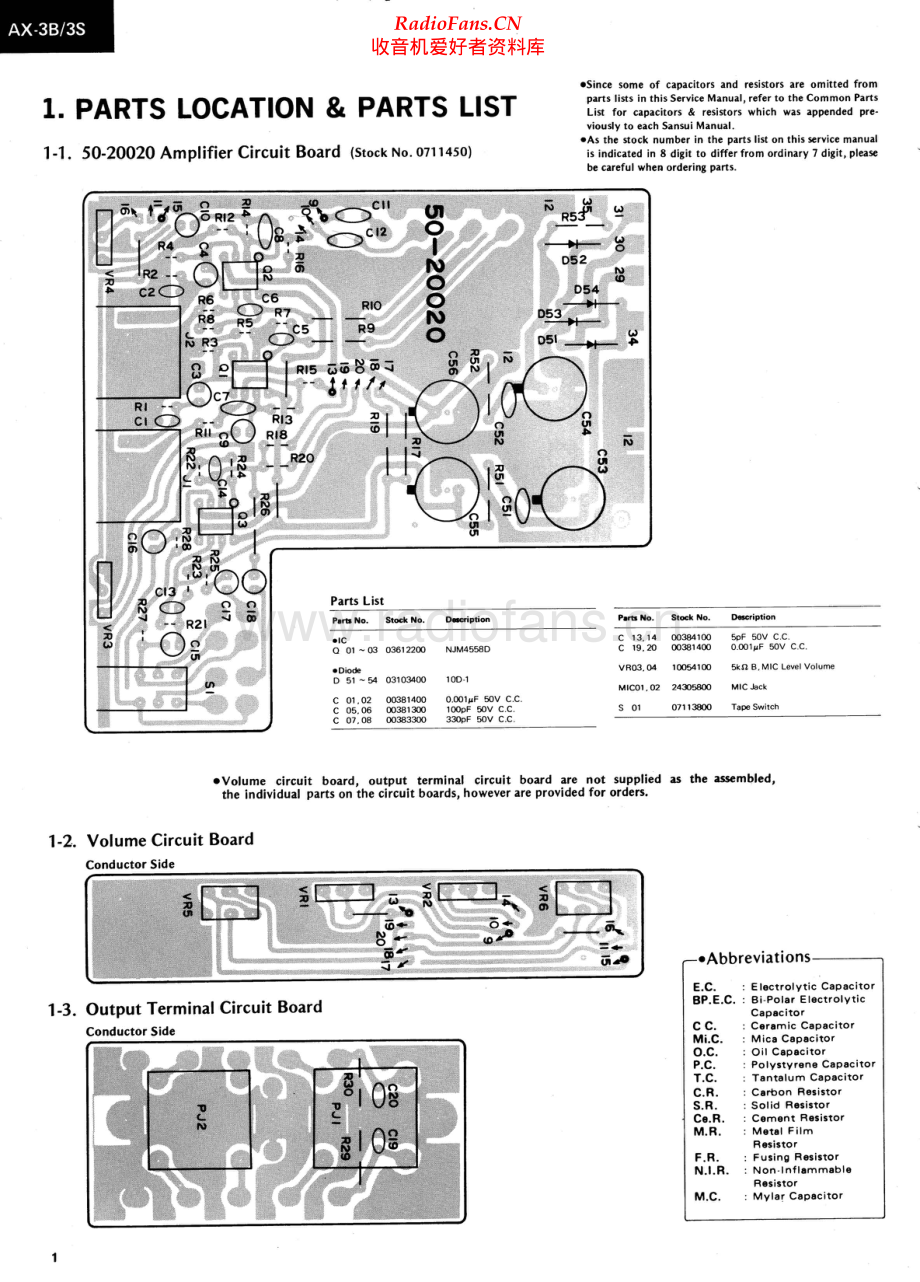 Sansui-AX3S-sc-sm 维修电路原理图.pdf_第2页