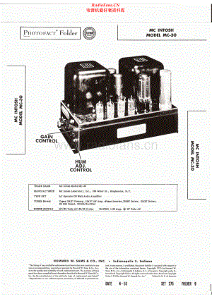McIntosh-MC30-pwr-sch1(1) 维修电路原理图.pdf