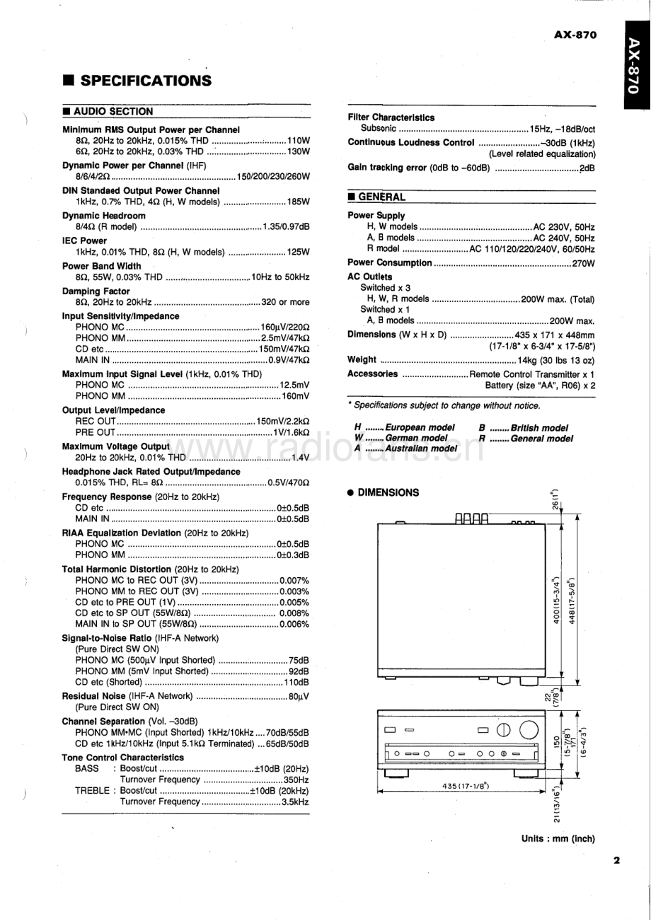 Yamaha-AX870-int-sm(1) 维修电路原理图.pdf_第3页