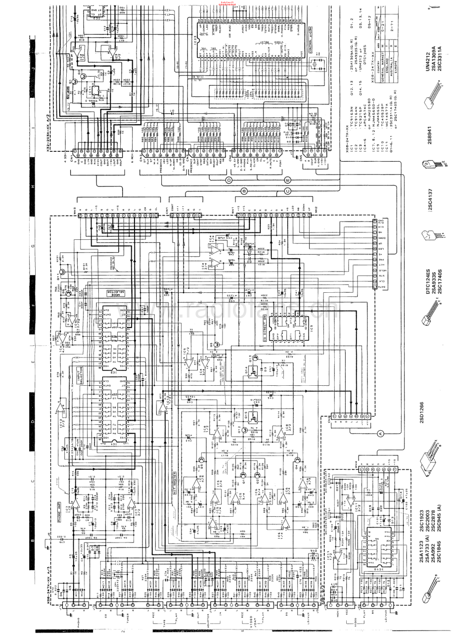 Kenwood-A85-int-sch 维修电路原理图.pdf_第1页