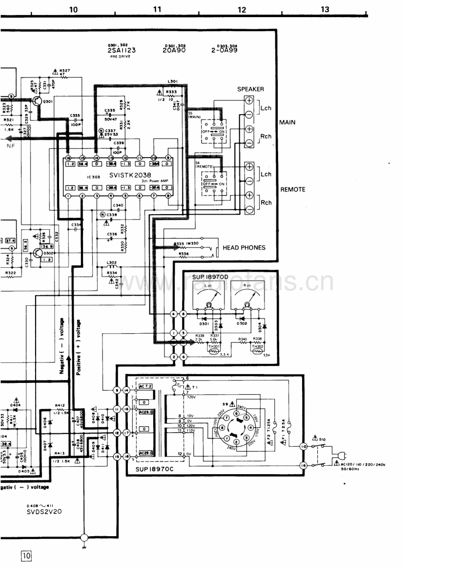 Technics-SUX2-int-sch 维修电路原理图.pdf_第3页