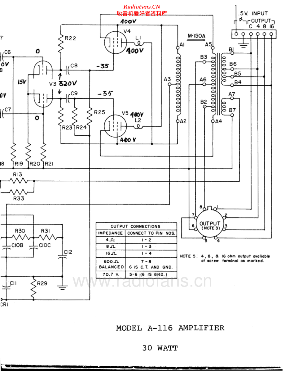 McIntosh-A116-pwr-sch 维修电路原理图.pdf_第2页