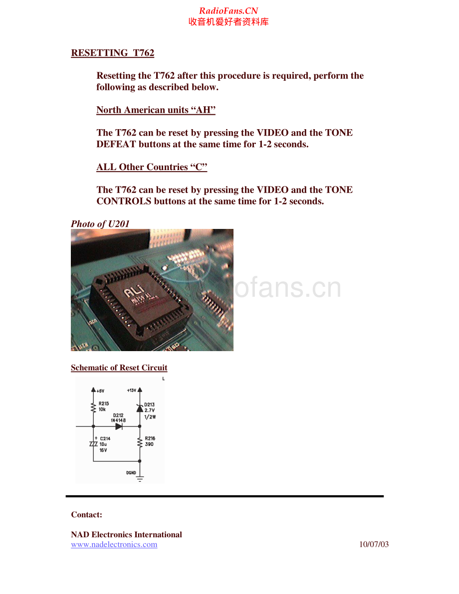 NAD-T762-avr-si2 维修电路原理图.pdf_第2页