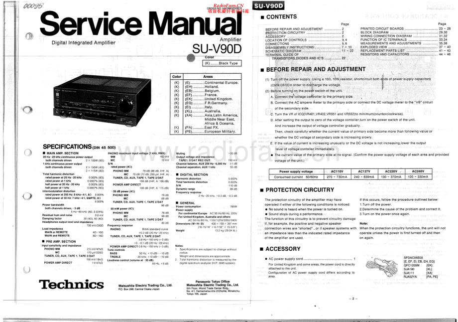 Technics-SUV90D-int-sm(1) 维修电路原理图.pdf_第1页