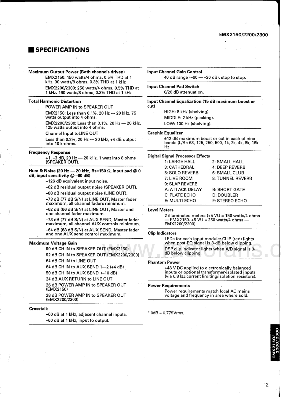 Yamaha-EMX2150-mix-sm 维修电路原理图.pdf_第3页