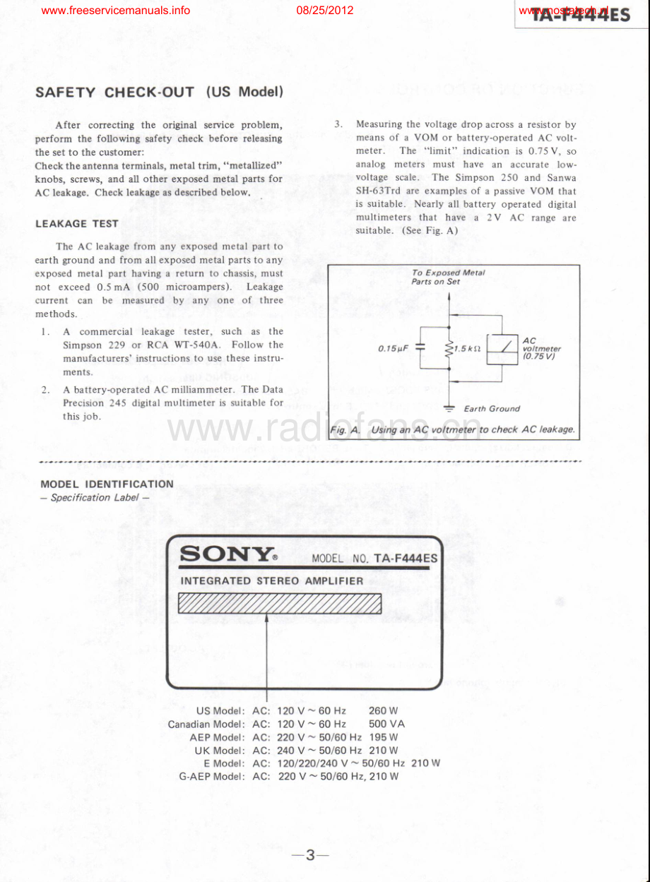 Sony-TAF444ES-int-sm 维修电路原理图.pdf_第3页