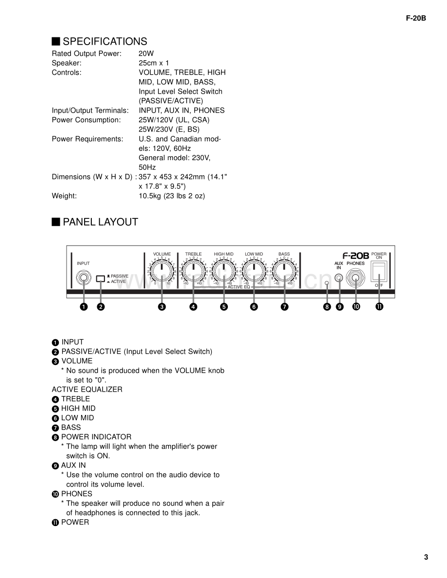 Yamaha-F20B-pwr-sm 维修电路原理图.pdf_第3页