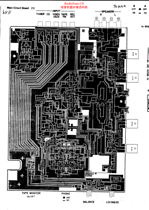 Yamaha-A420-int-sch(1) 维修电路原理图.pdf