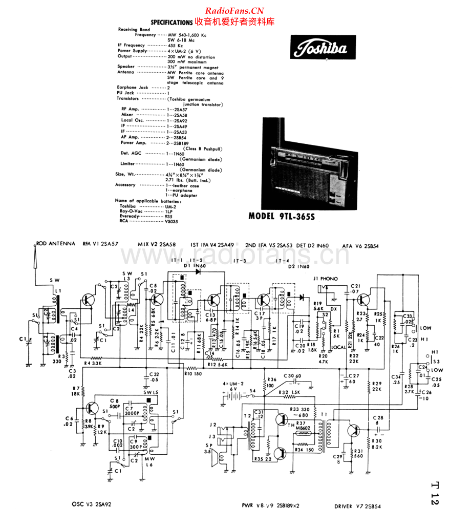 Toshiba-9TL365S-pr-sch 维修电路原理图.pdf_第1页