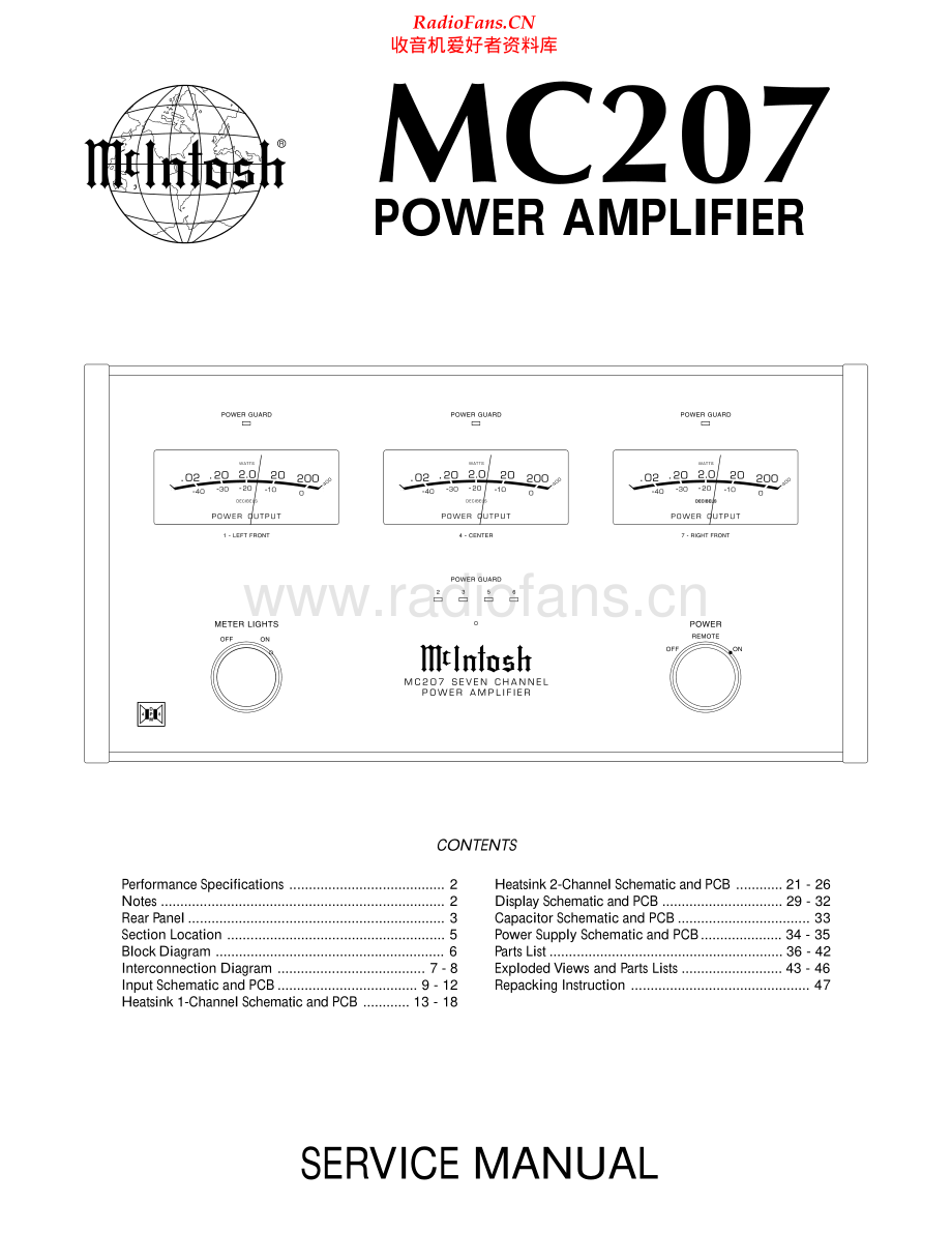 McIntosh-MC207-pwr-sm1 维修电路原理图.pdf_第1页