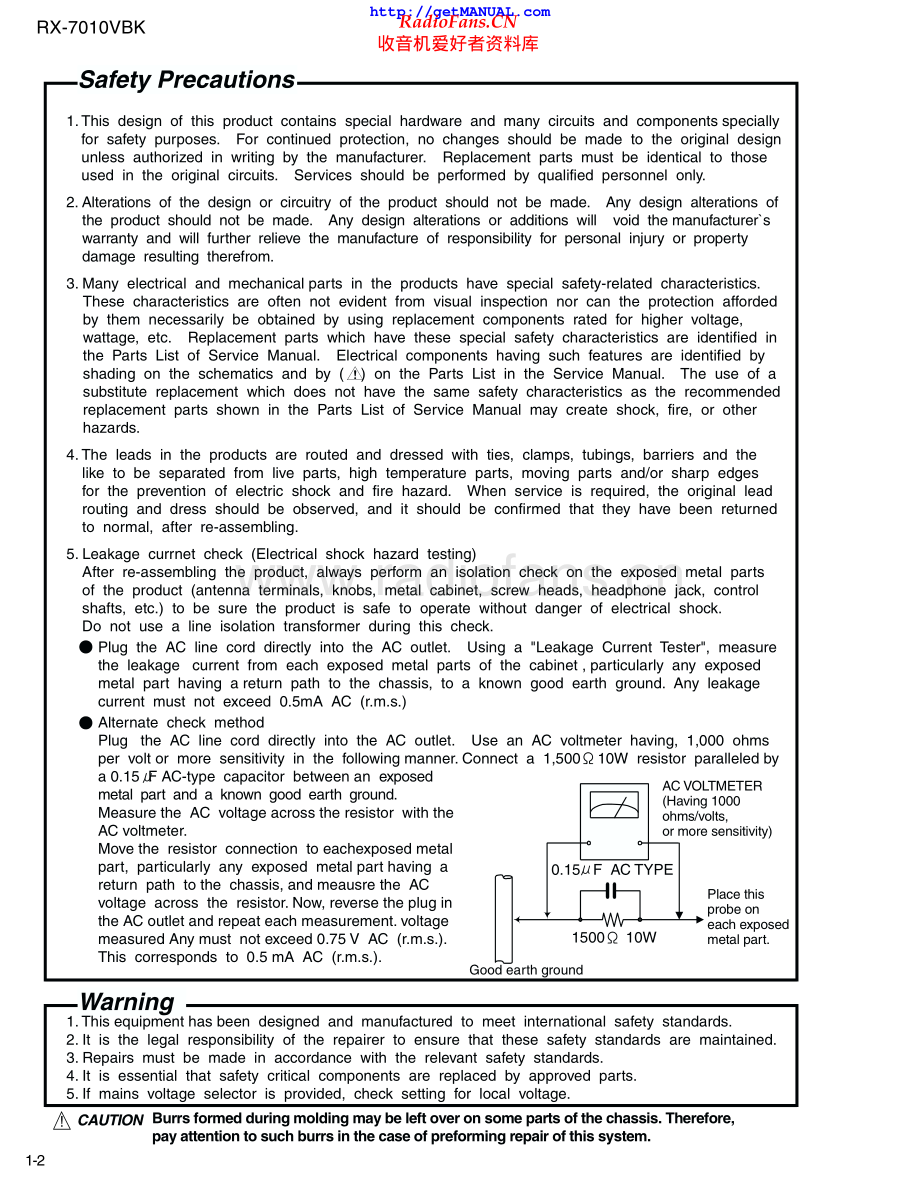 JVC-RX7010VBK-avr-sm 维修电路原理图.pdf_第2页