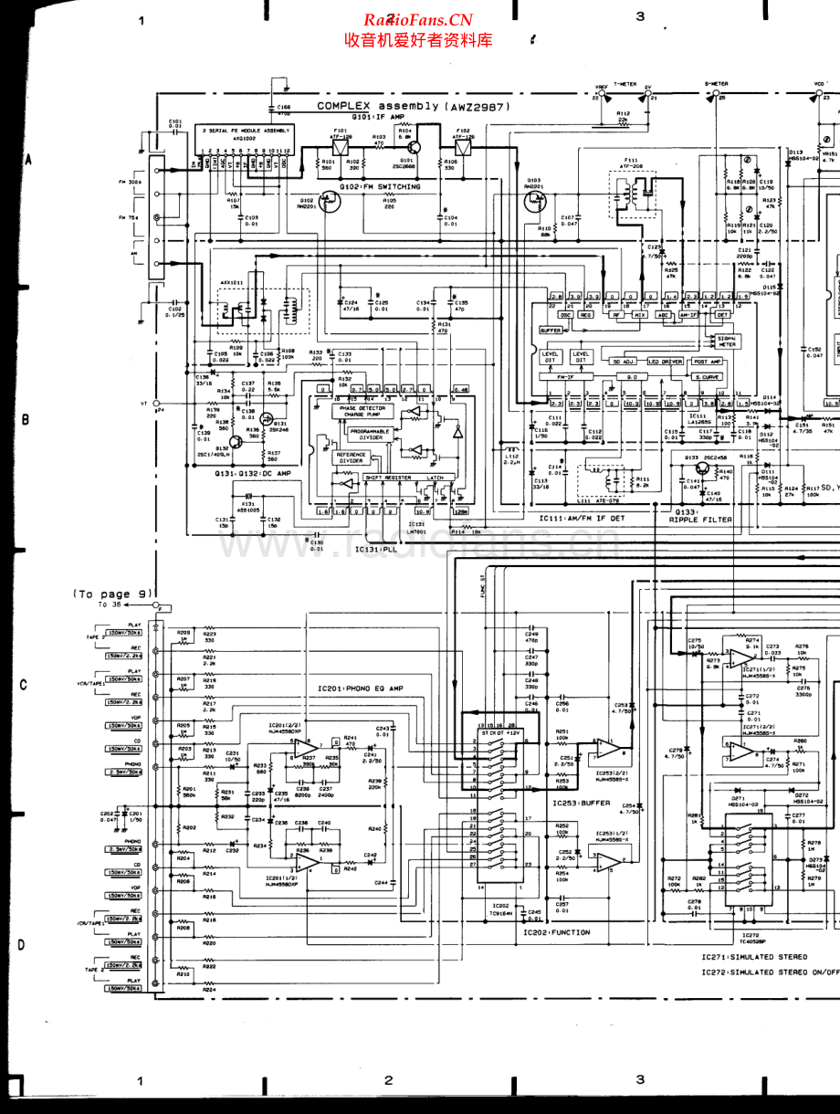 Pioneer-VSX3600-avr-sch 维修电路原理图.pdf_第2页