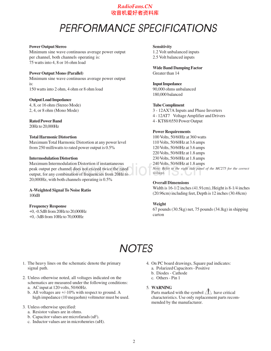 McIntosh-MC275_WV1536-pwr-sm 维修电路原理图.pdf_第2页