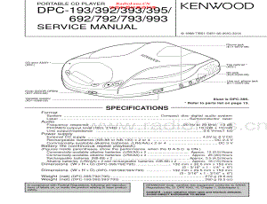 Kenwood-DPC392-dm-sm 维修电路原理图.pdf