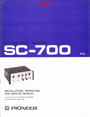 Pioneer-SC700-pre-sm 维修电路原理图.pdf