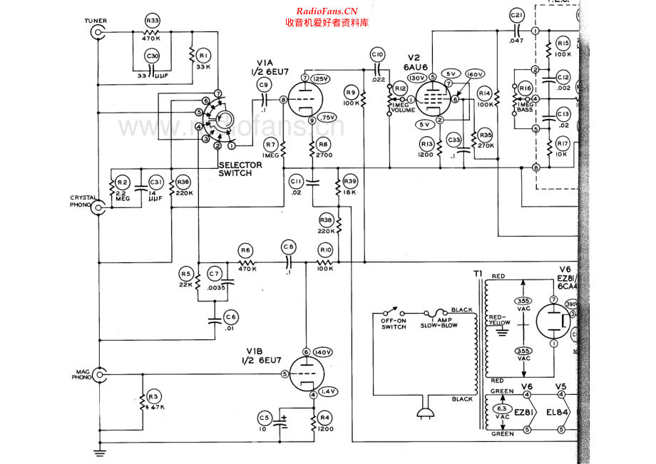 Heathkit-AA161-int-sch 维修电路原理图.pdf_第1页