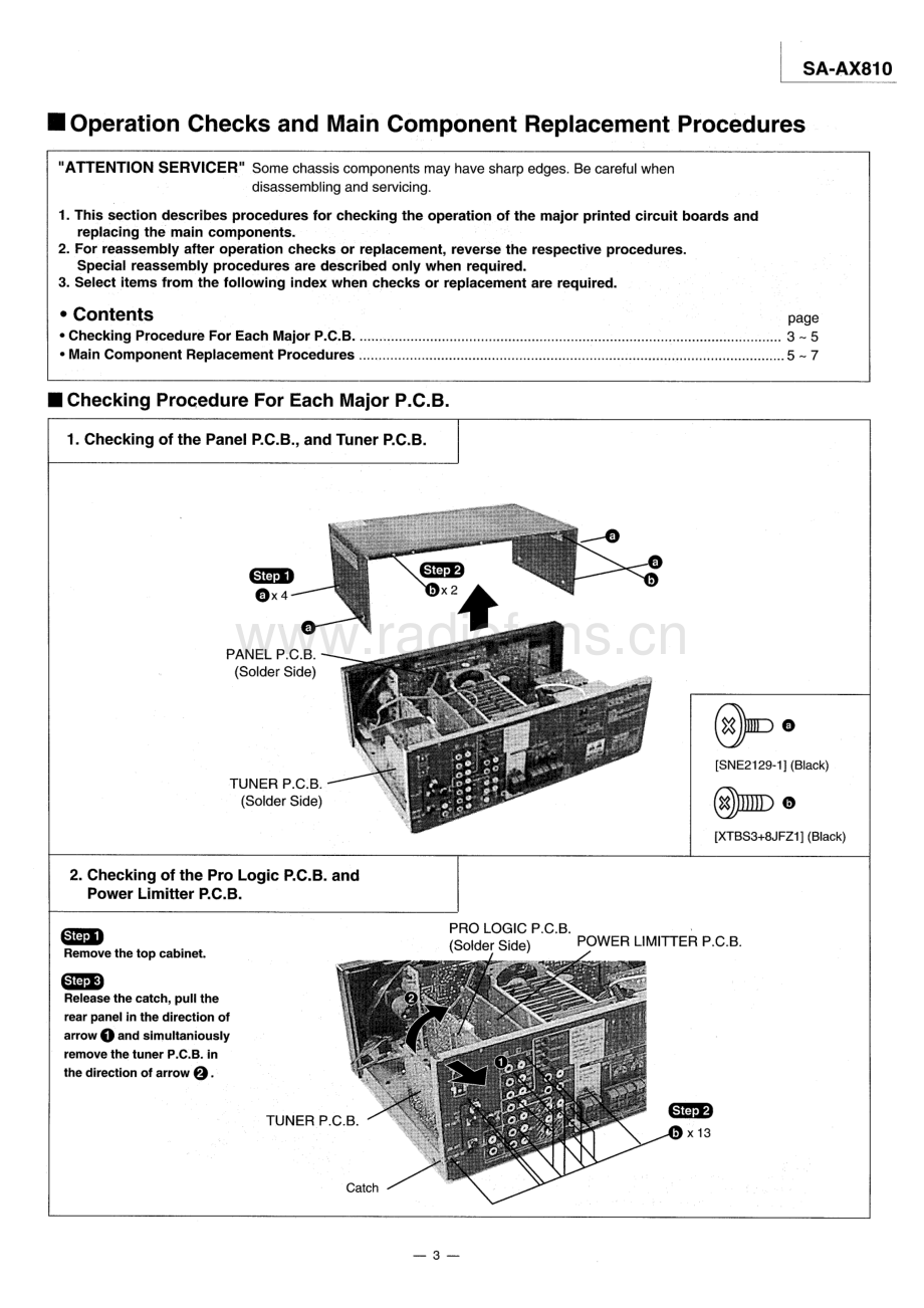 Technics-SAAX810-avr-sm 维修电路原理图.pdf_第3页