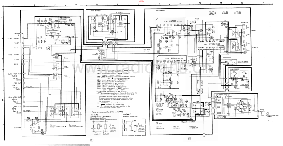 Technics-SUZ2-int-sch 维修电路原理图.pdf_第1页