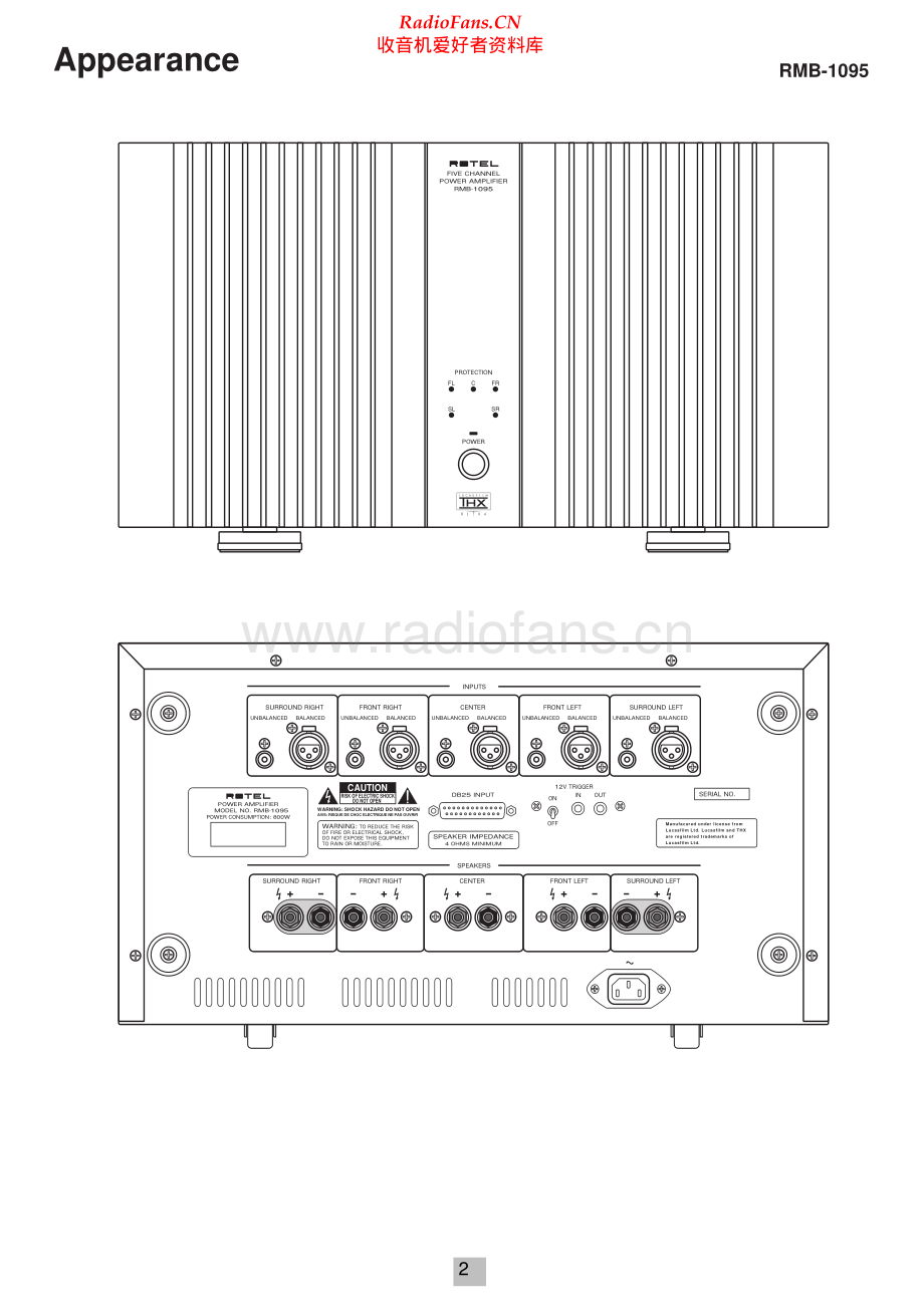 Rotel-RMB1095_2-pwr-sm 维修电路原理图.pdf_第2页