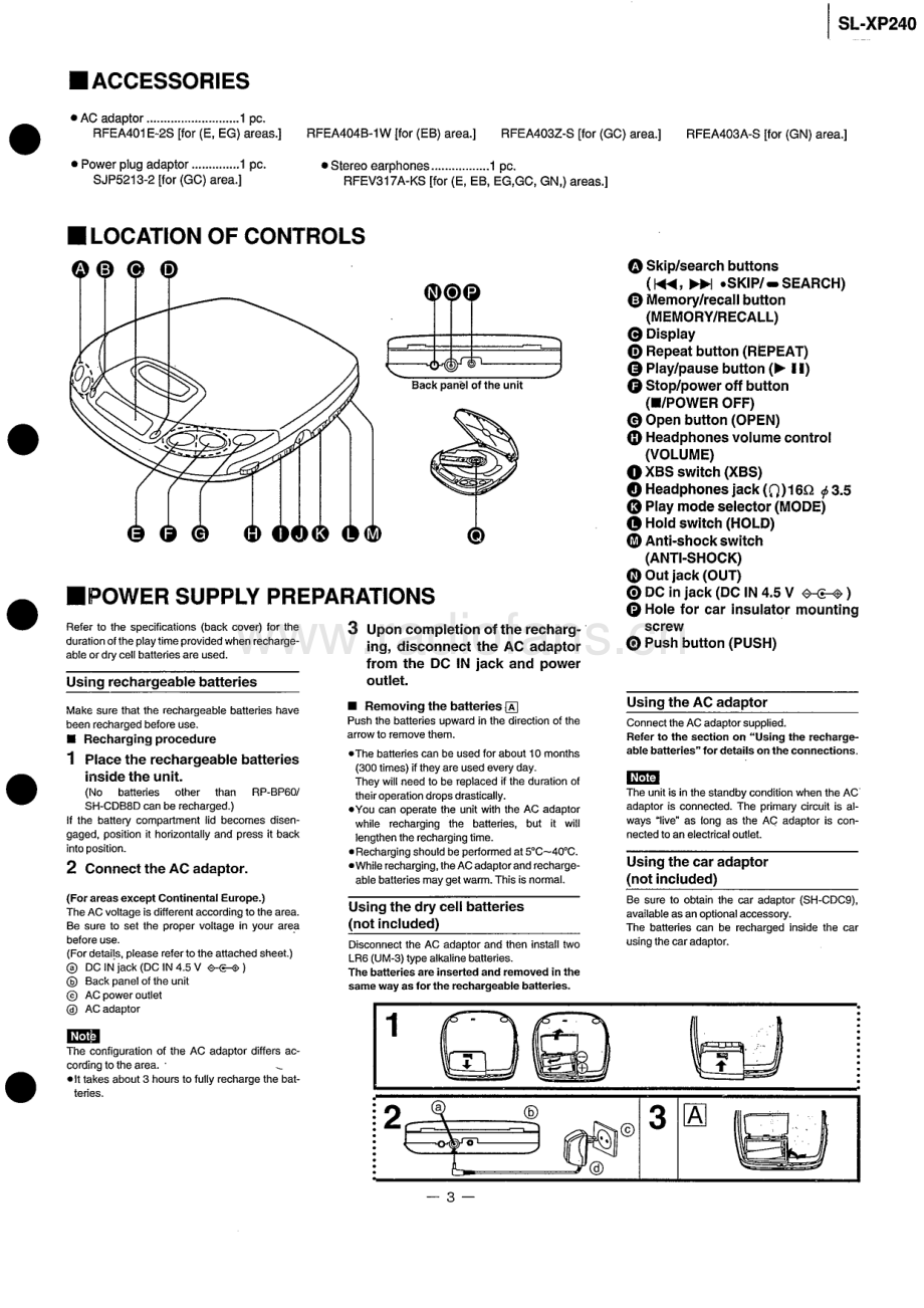 Technics-SLXP240-dm-sm(1) 维修电路原理图.pdf_第3页