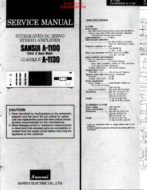 Sansui-A1100-int-sm 维修电路原理图.pdf