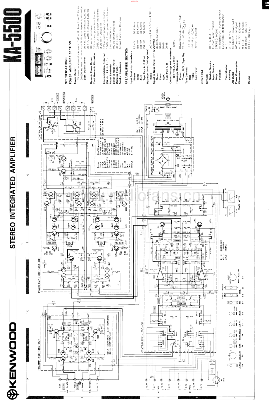 Kenwood-KA5500-int-sch 维修电路原理图.pdf_第1页