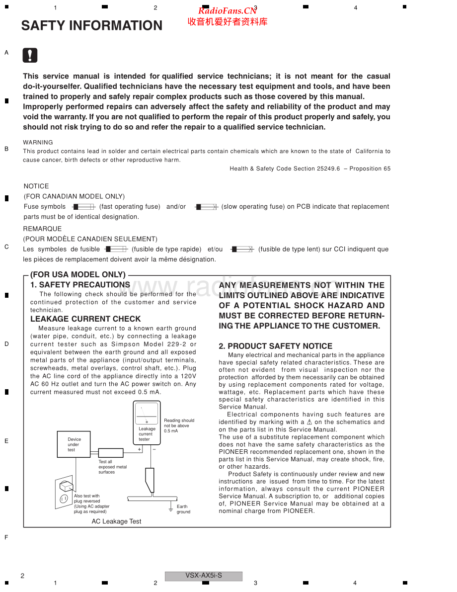 Pioneer-VSXAX3-avr-sm 维修电路原理图.pdf_第2页