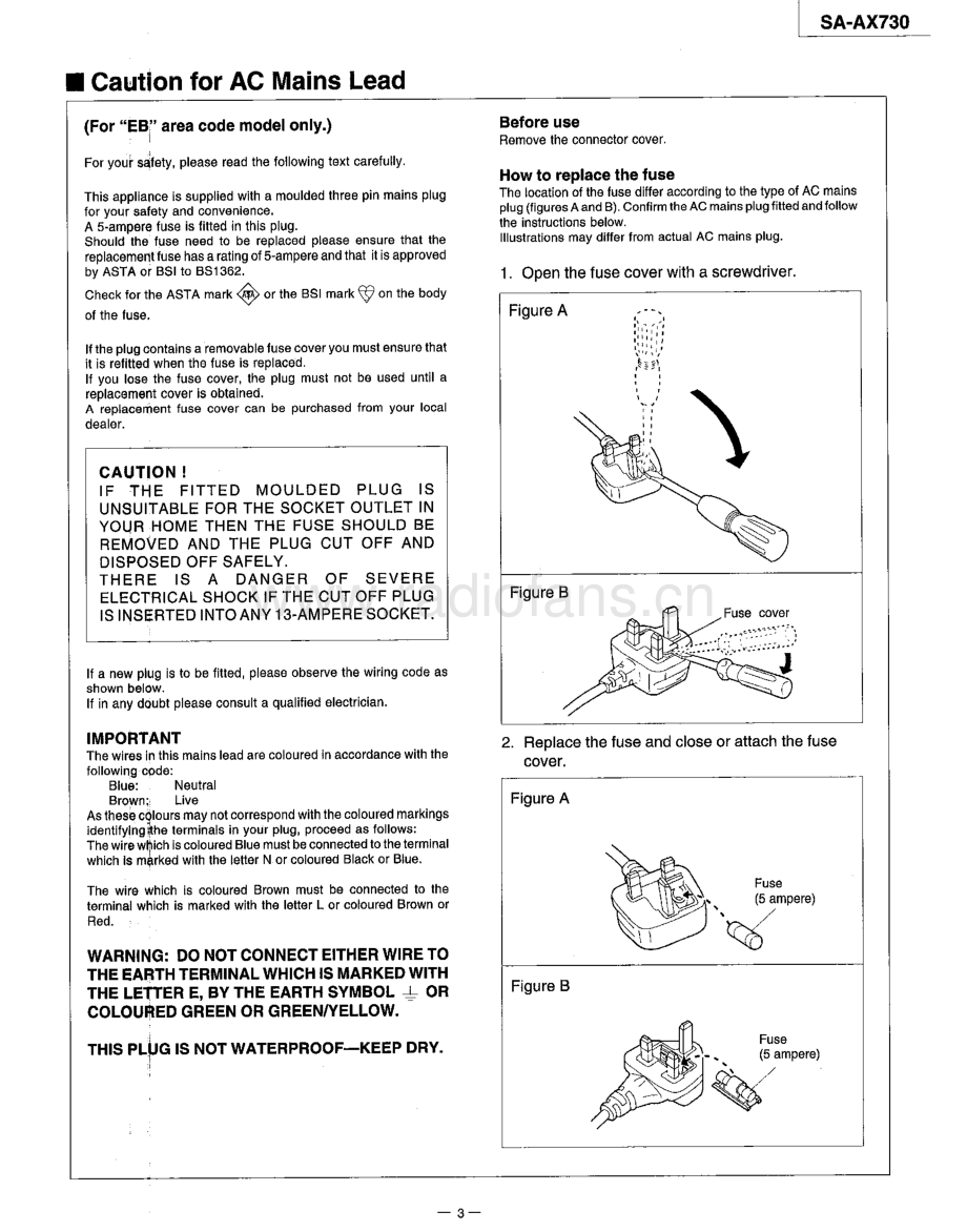 Technics-SAAX730-avr-sm 维修电路原理图.pdf_第3页