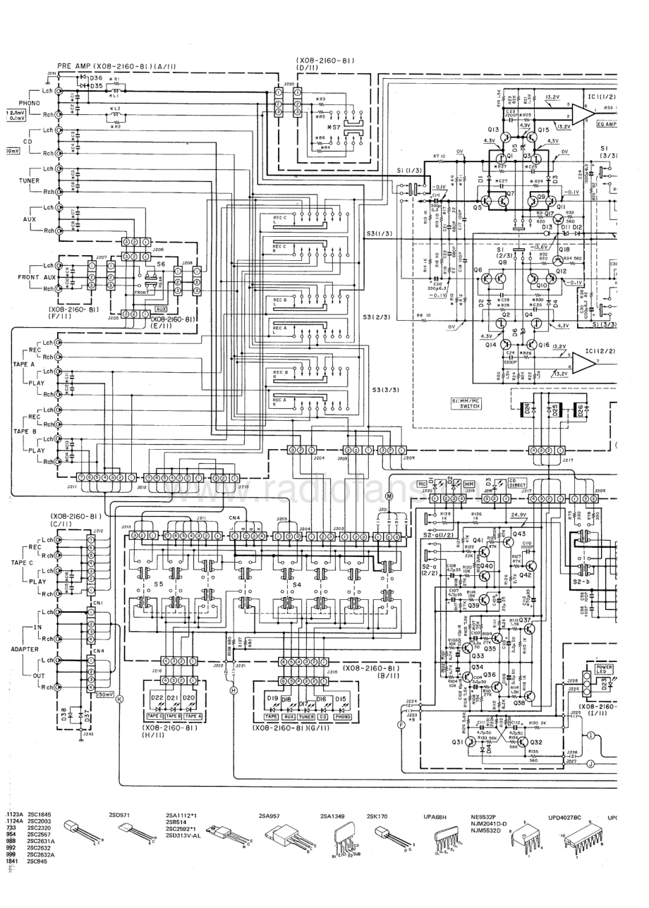 Kenwood-KA1100SD-int-sch 维修电路原理图.pdf_第3页